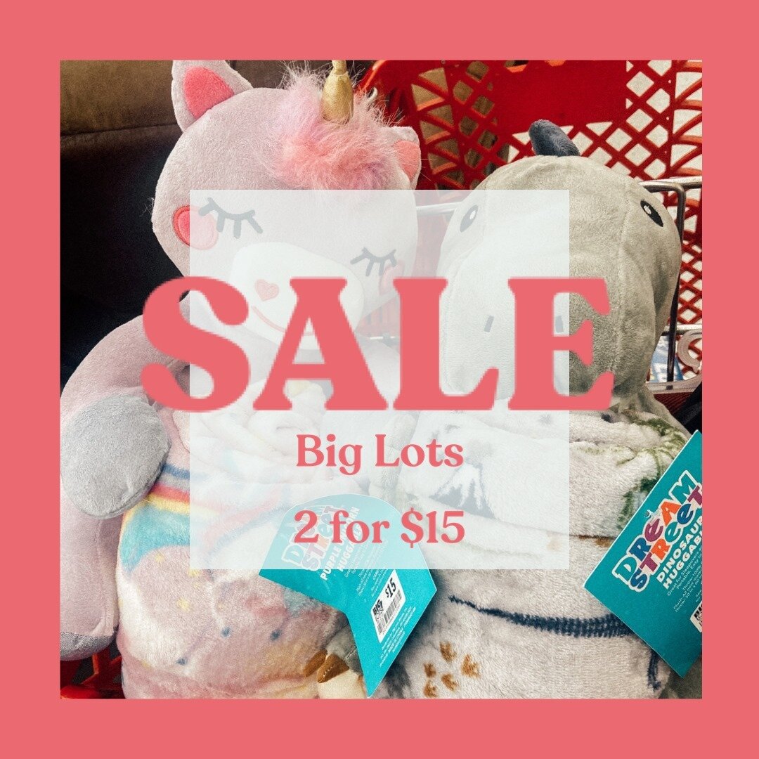 BHP SALE ALERT! ⠀⠀⠀⠀⠀⠀⠀⠀⠀
⠀⠀⠀⠀⠀⠀⠀⠀⠀
These adorable stuffed animal + blanket combos were spotted at @biglots for $15.99 and are perfect for your Bag of Hope! ⠀⠀⠀⠀⠀⠀⠀⠀⠀
⠀⠀⠀⠀⠀⠀⠀⠀⠀
If you haven&rsquo;t picked up your bags yet, we will be back distributin