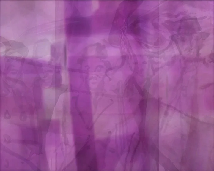 Flying Through Amber, animation still