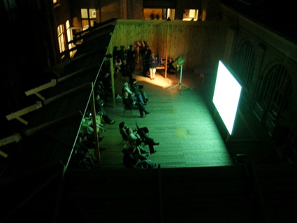 Meeting the Pied Piper in Brasov at the exhibition ‘F O U N D / G E V O N D E N / T R O U V É’, Voorkamer Gallery, Lier, Belgium, 2008