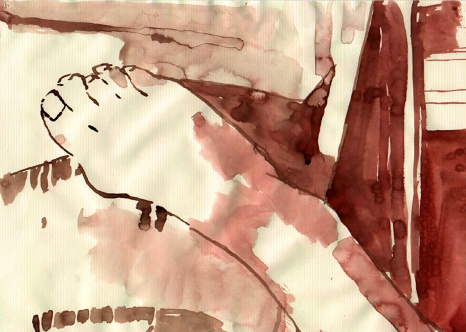 Amnesia drawing series