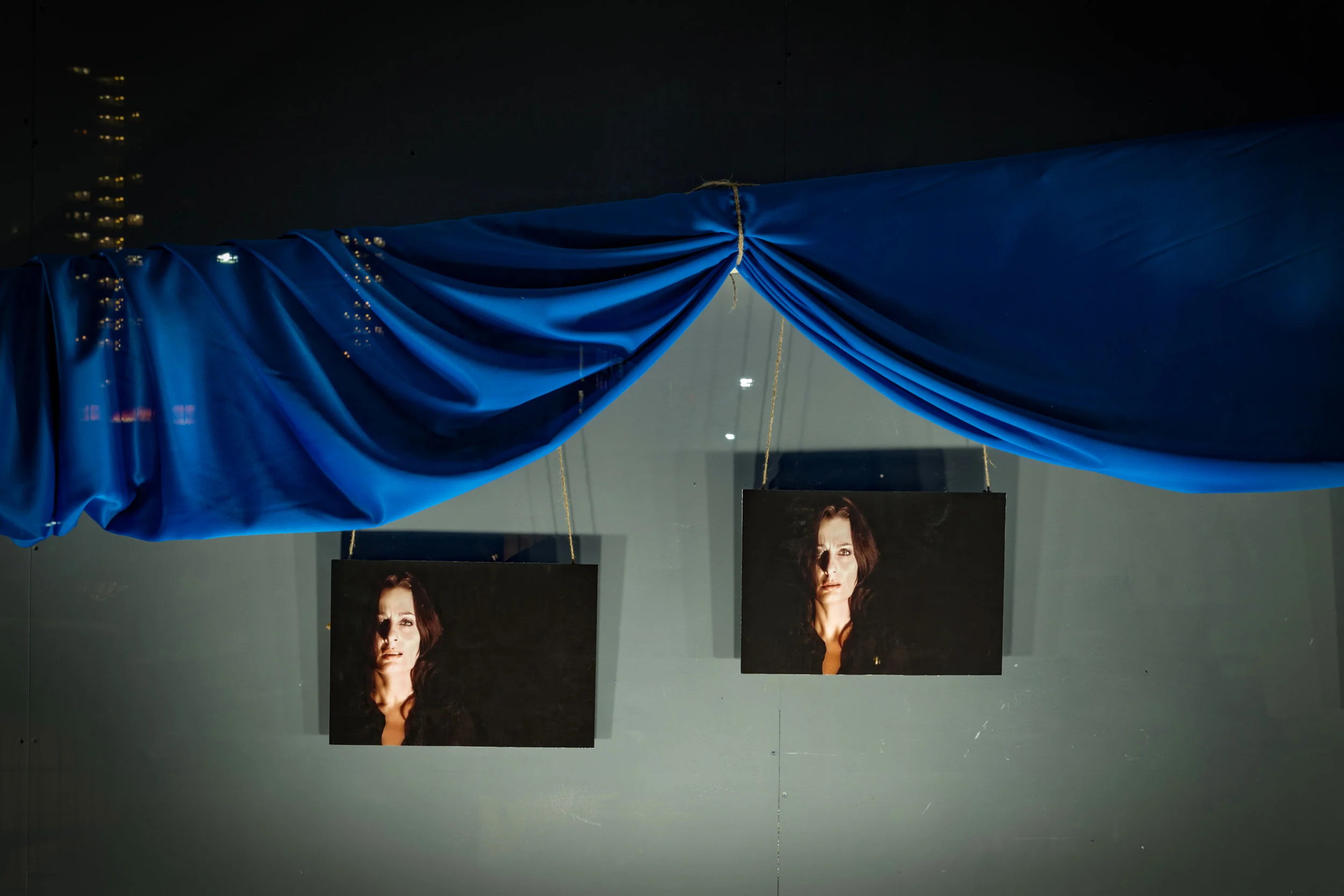 A Diagram of Waiting, rehearsal room, detail
