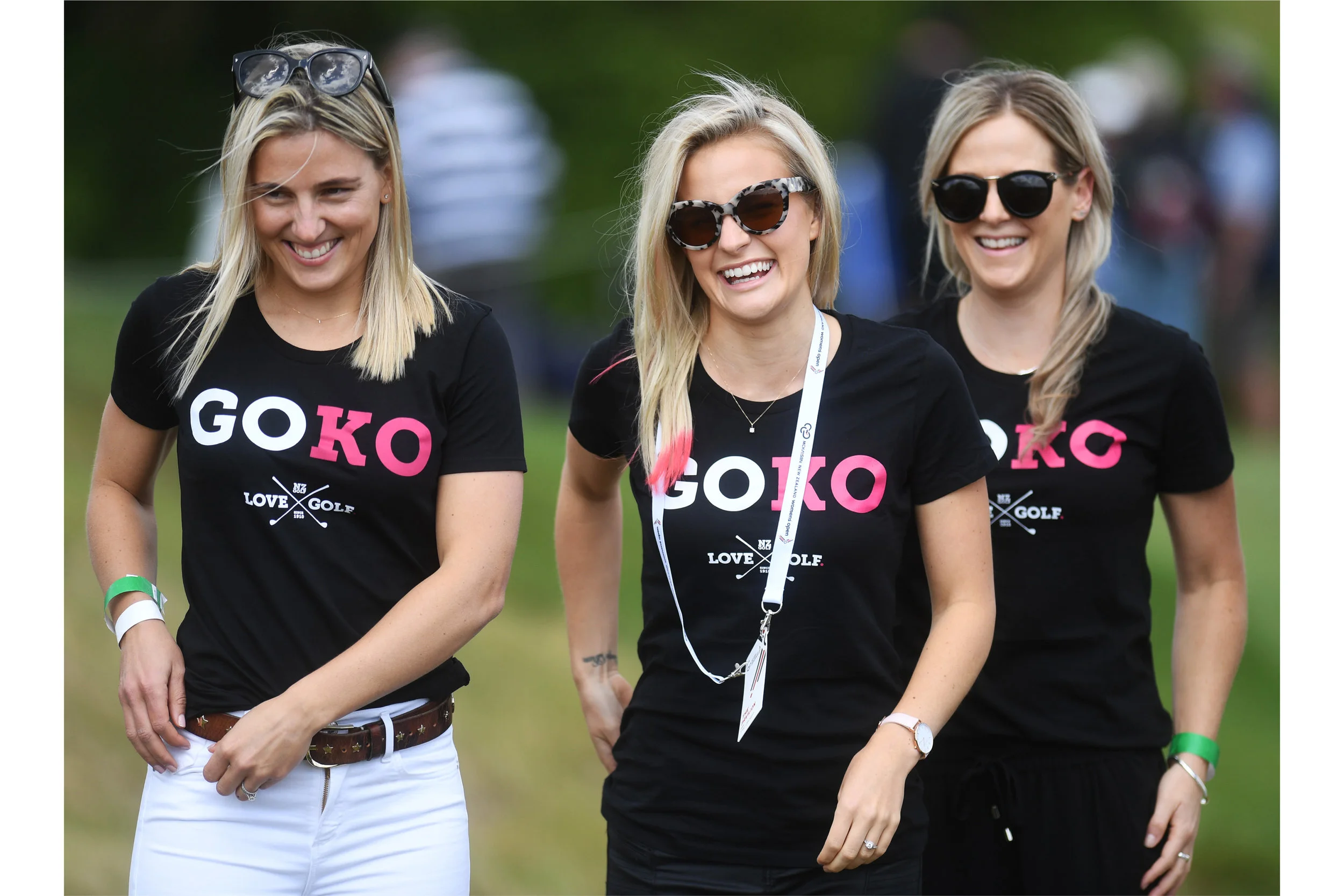 Lydia Ko Support Team at The McKayson NZ Open