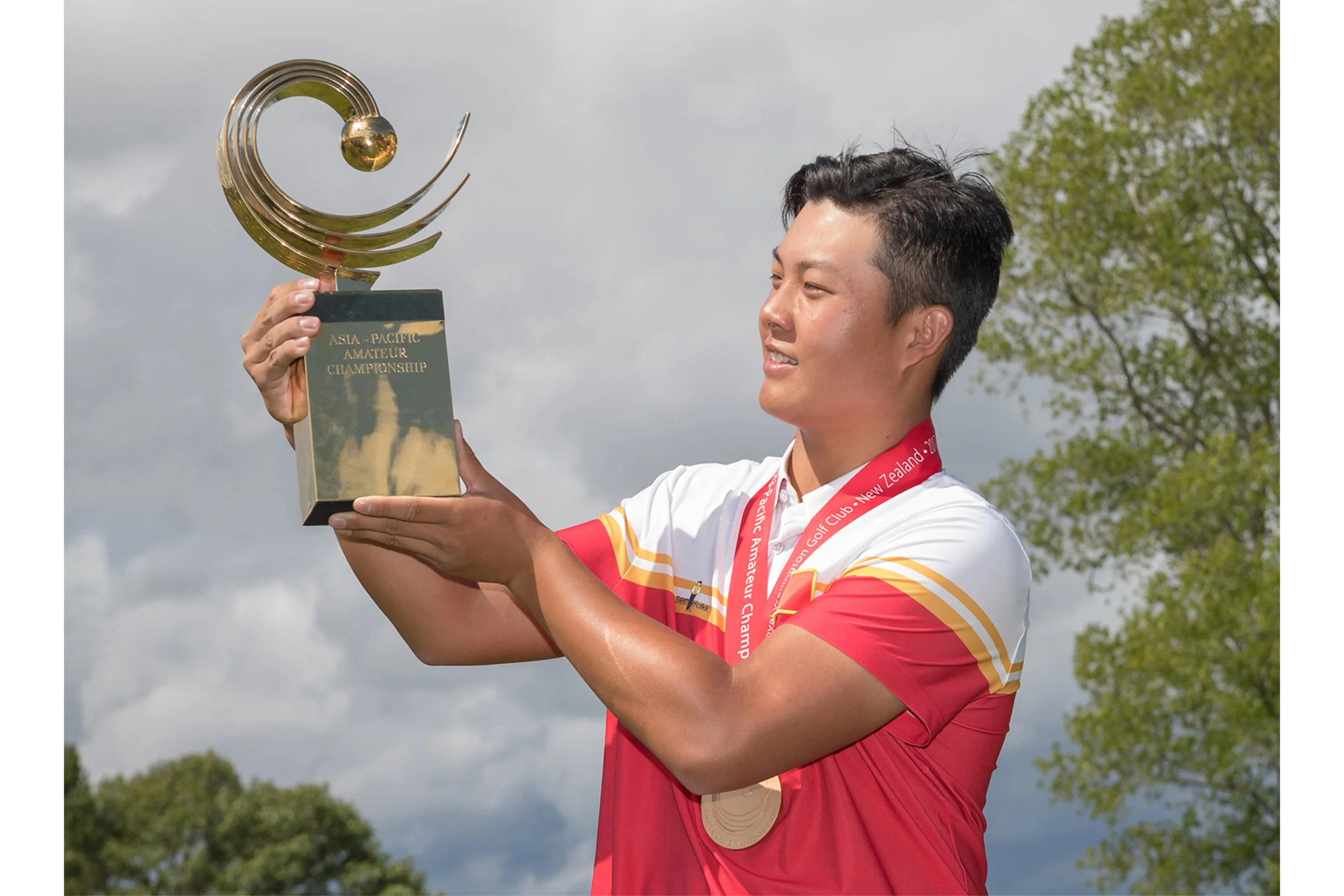Winner of the Asia Pacific Amateur Championship