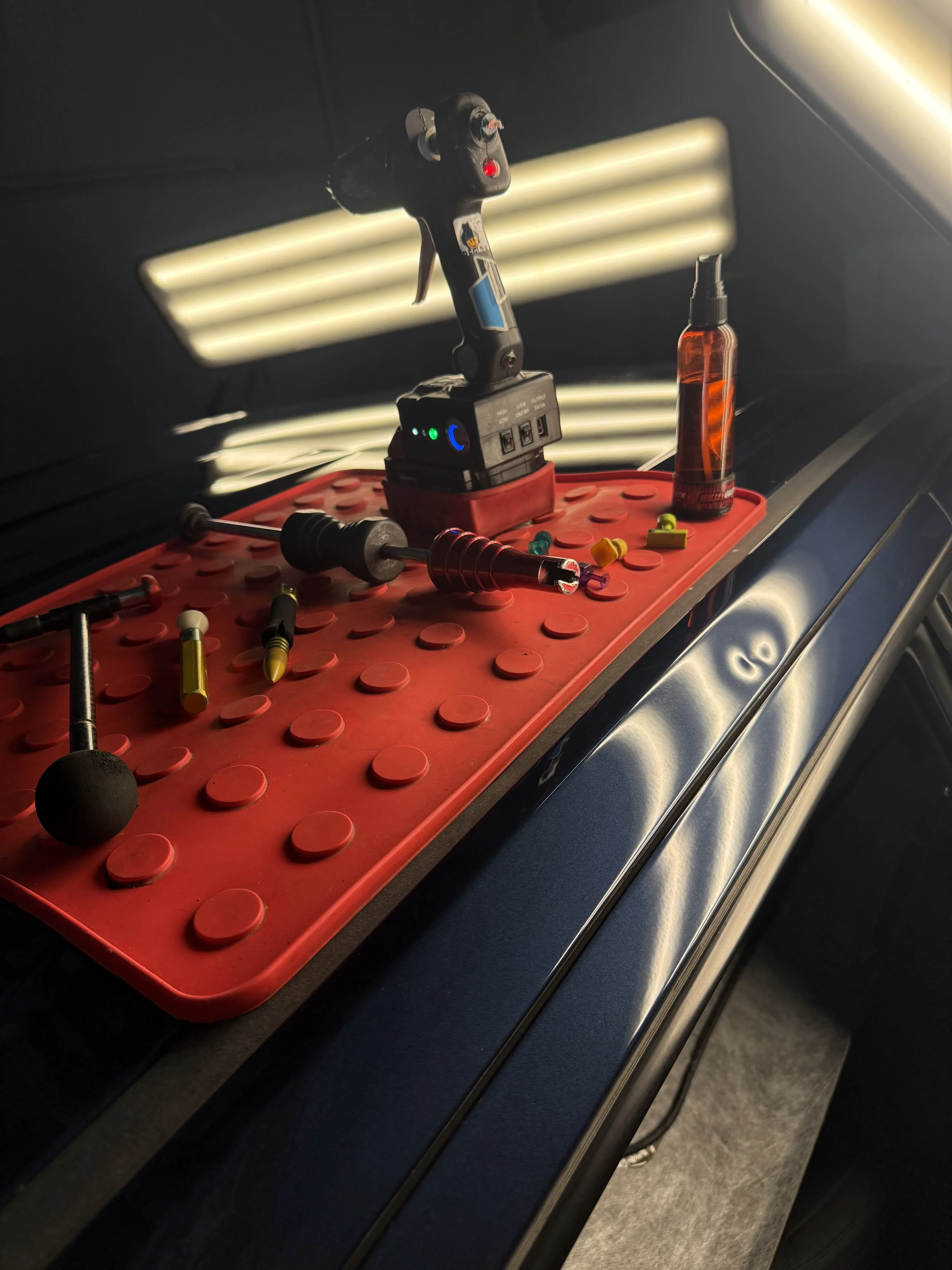 Severe hail damage repair – Chicago IL (before/after)