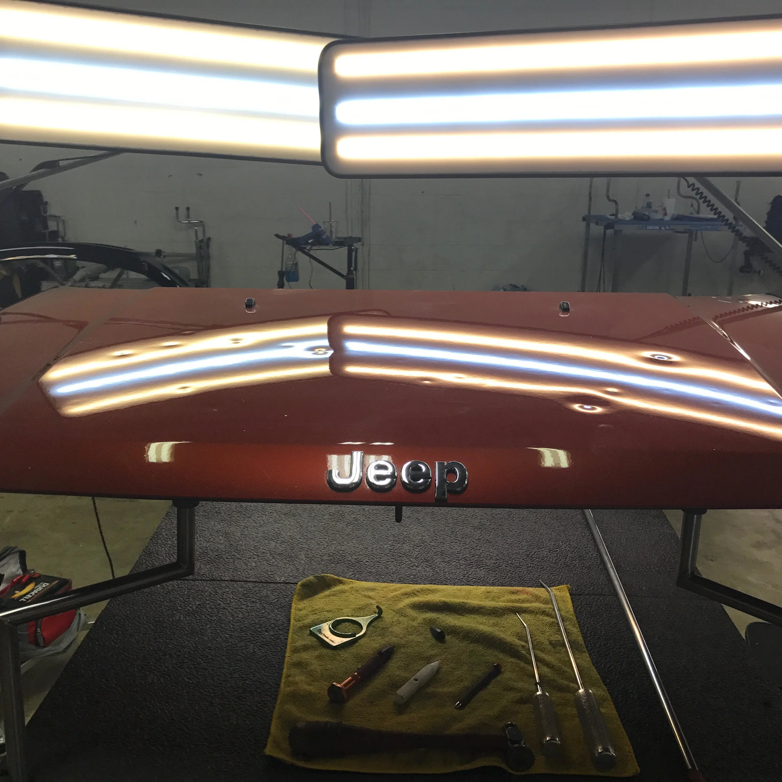 Hail Damage from US storms. 