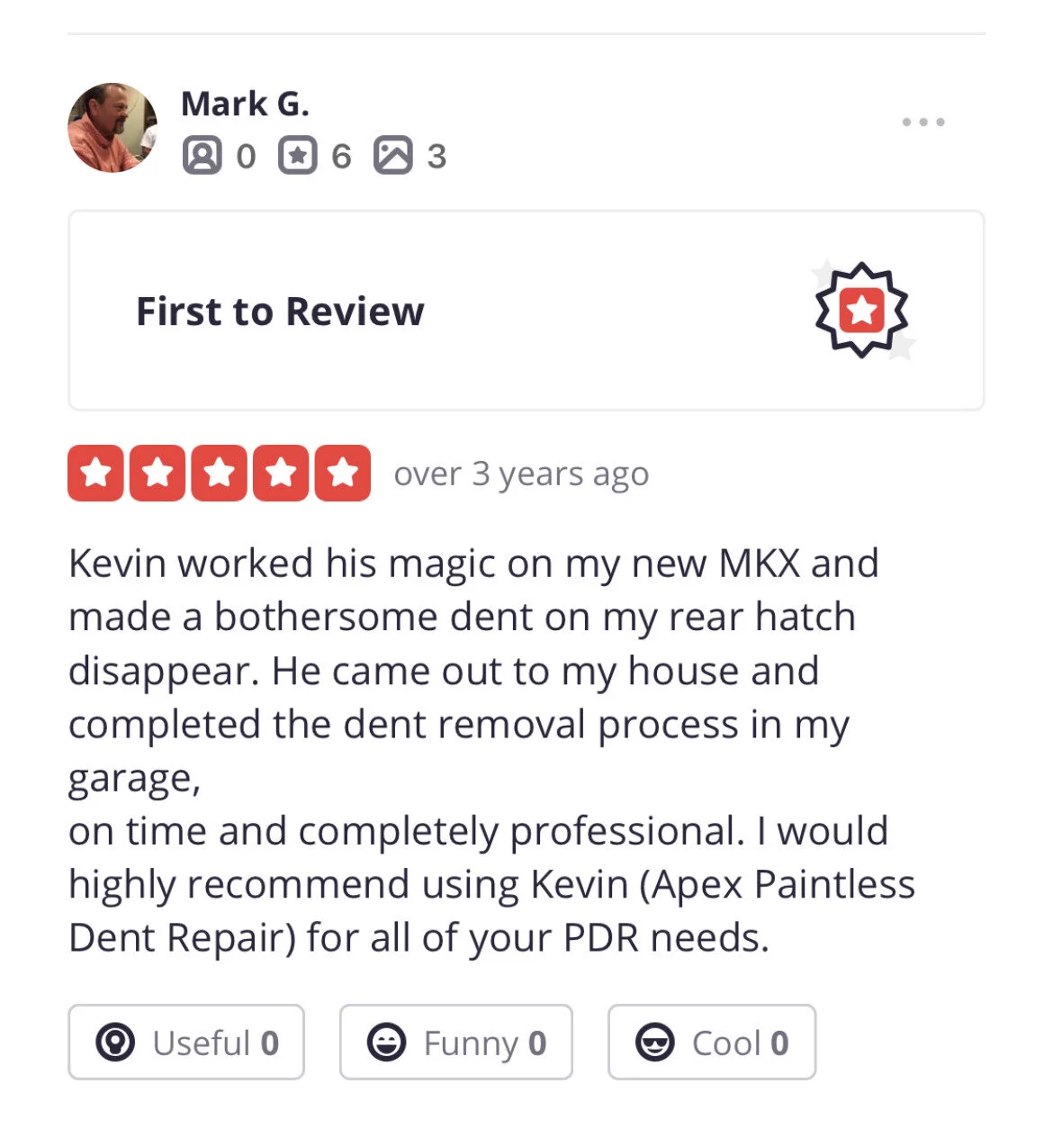 Reno Body Shop Alternative - PDR -