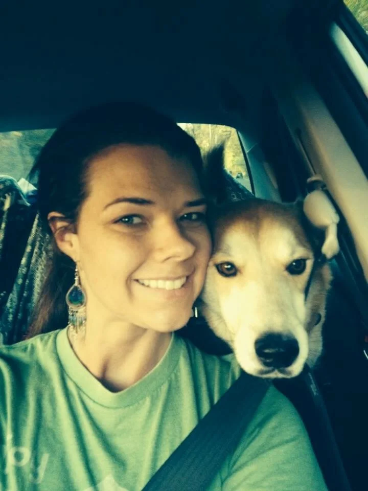 Megan Grace and Zorro.