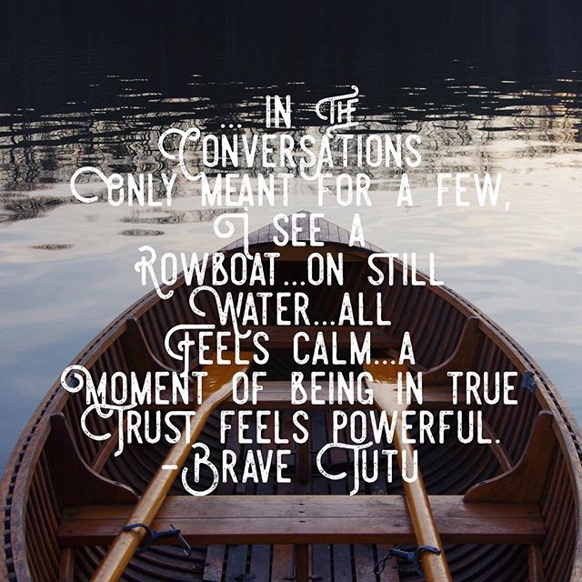 I am going to tell you something that I haven&rsquo;t told very many people&hellip;
I recently had one of those trusted conversations. The &ldquo;not many people know this&rdquo; dialogue is precious. I realized, after we got off the phone, the momen