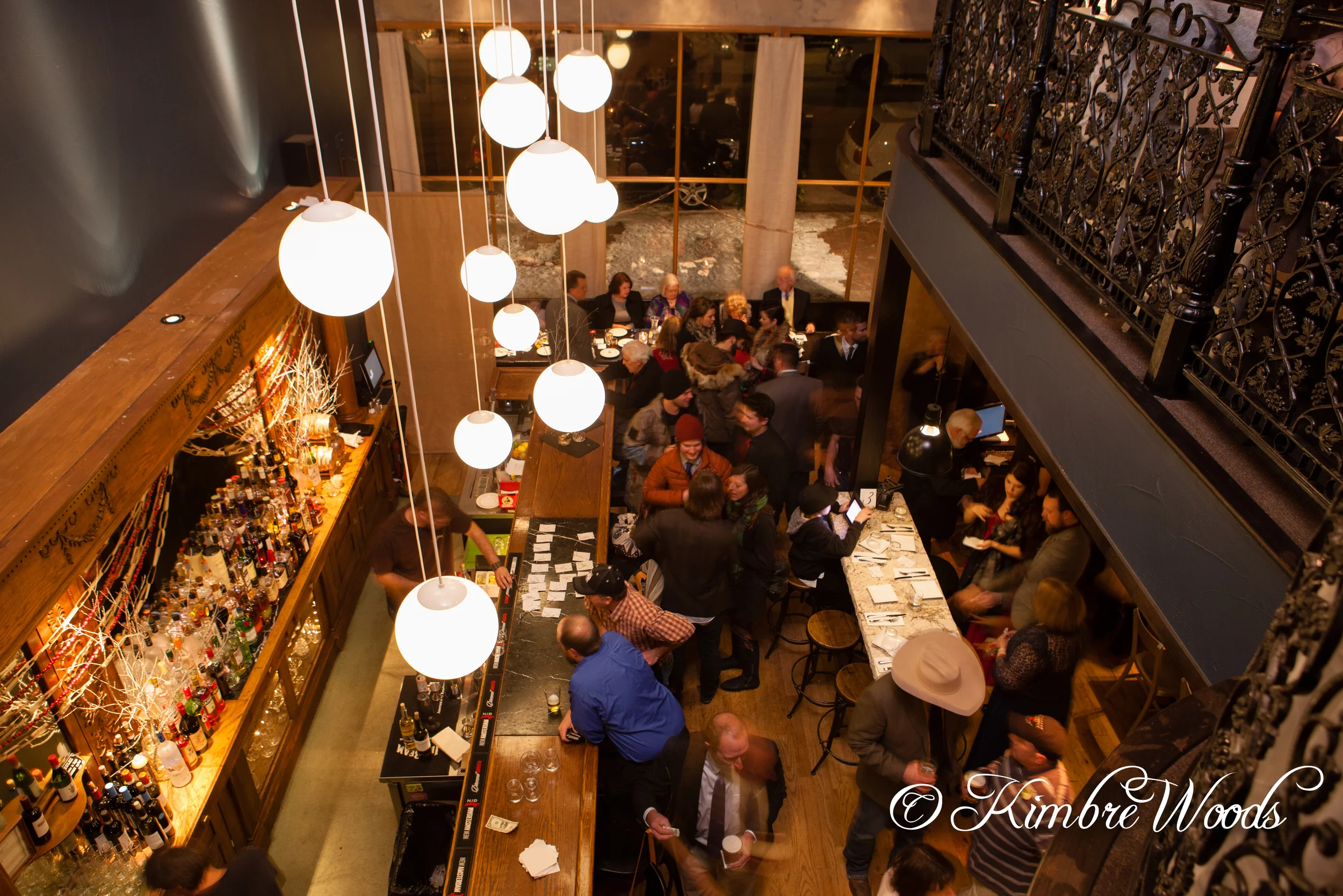 The view from upstairs