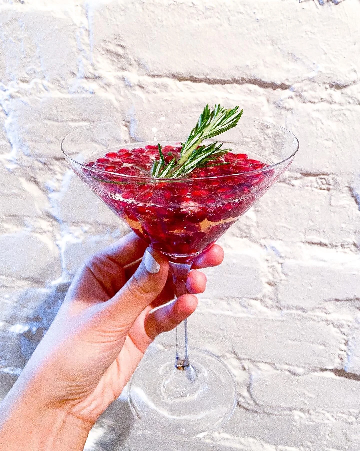 Rosemary Pomegranate Spritzer