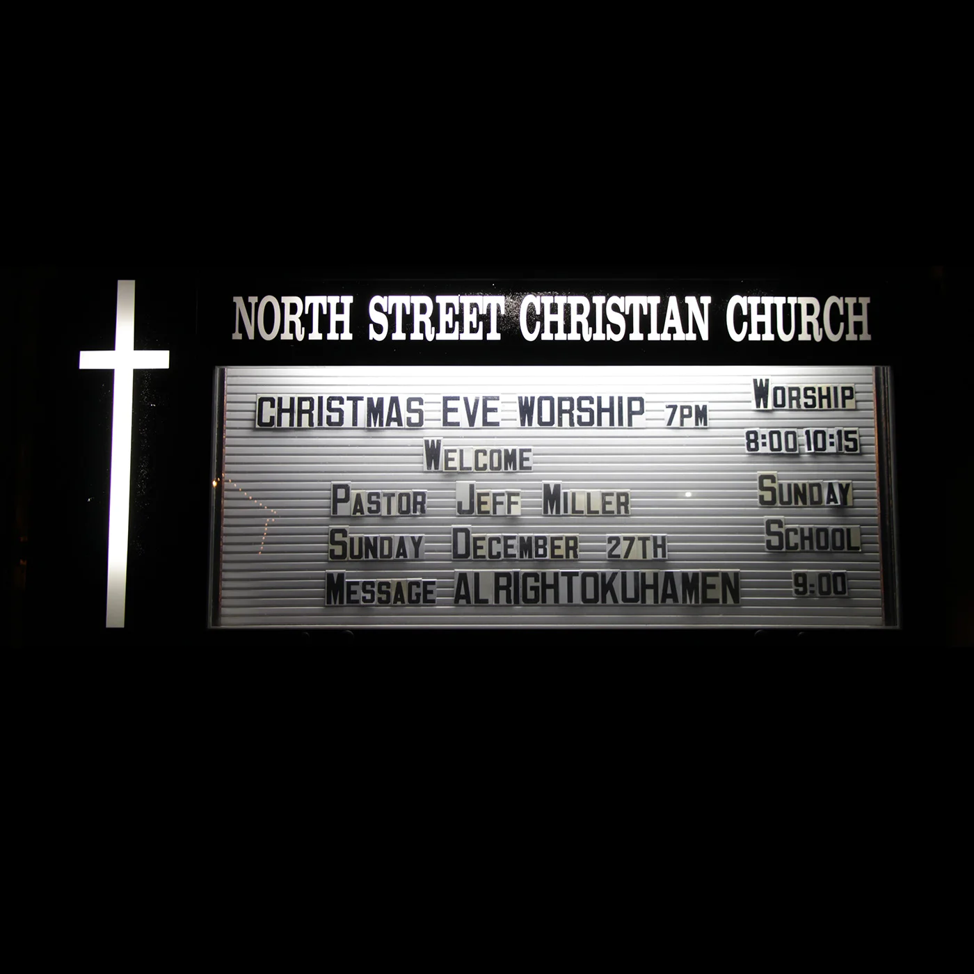 North Street Christian Church - Christmas Eve Service