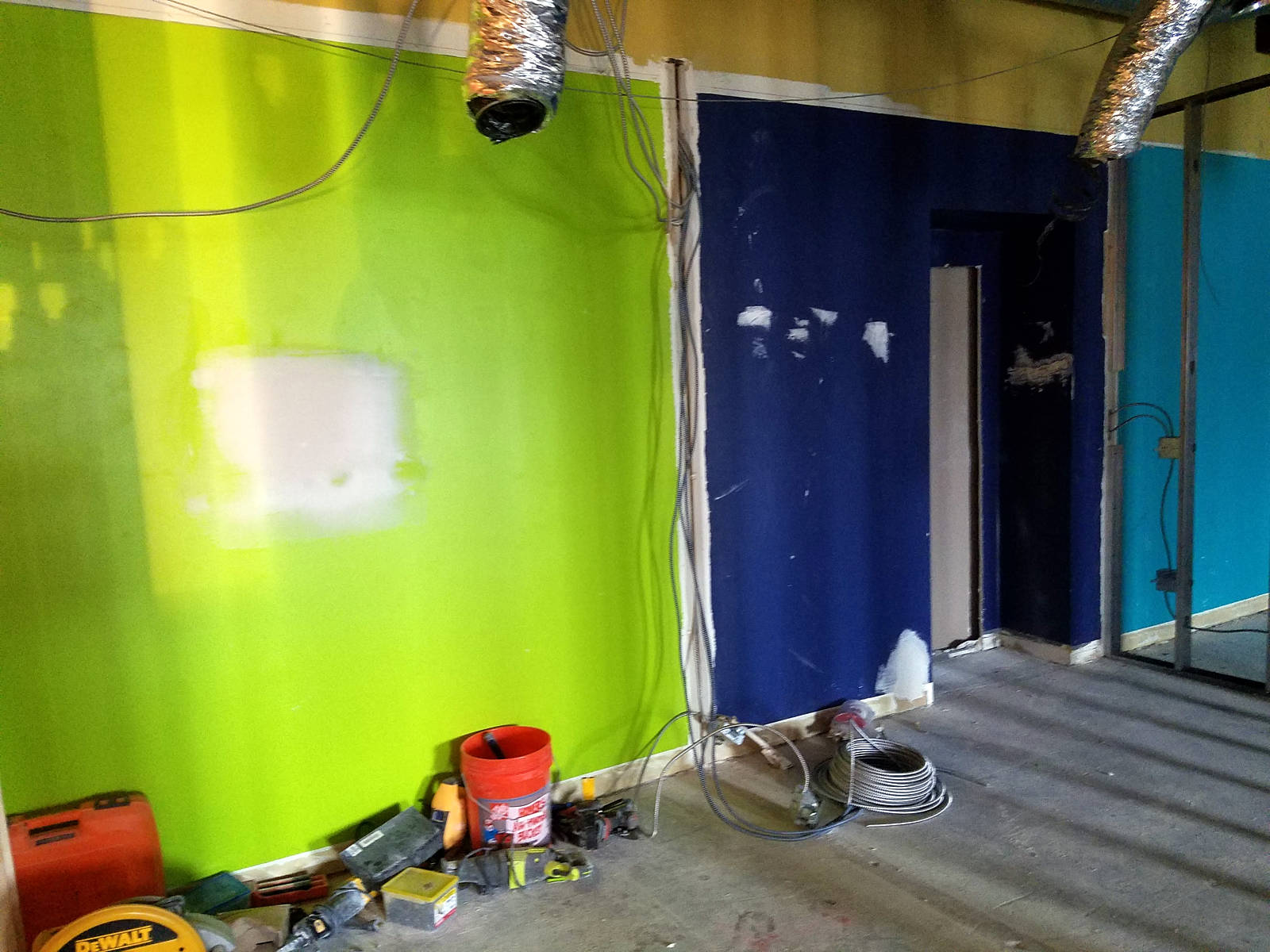 Week 3 - Kids Expansion Drywall - Entrance Hallway