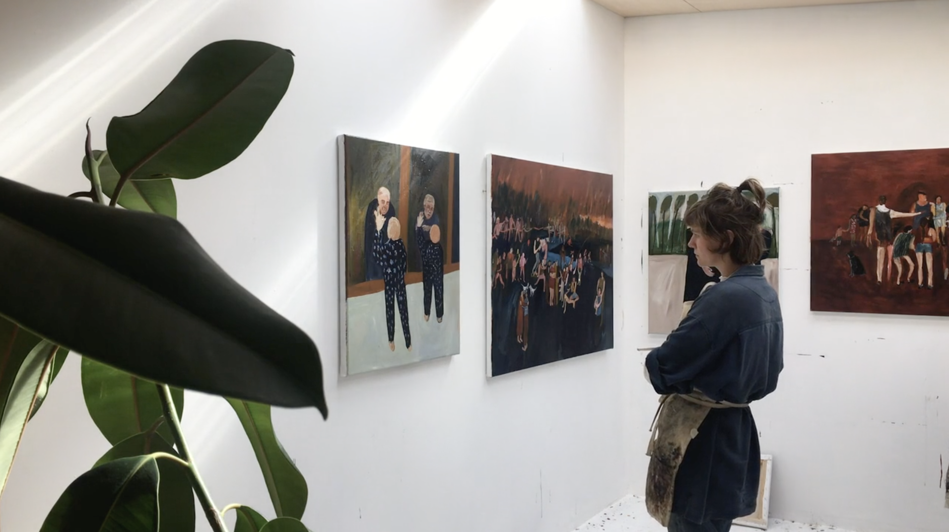 Video from Georgia Spain talking about her upcoming exhibition