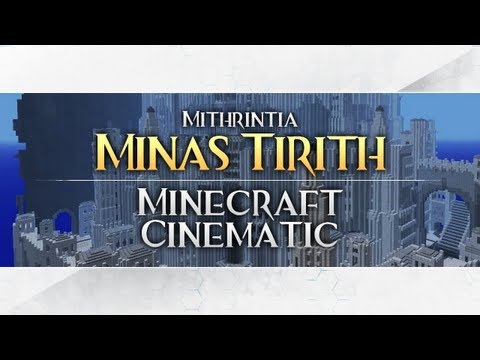 Minecraft Cinematic: Huge Minas Tirith - From LoTR (330 Blocks High)