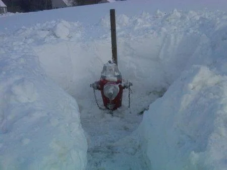This photo is exactly how we would like to see them shoveled.