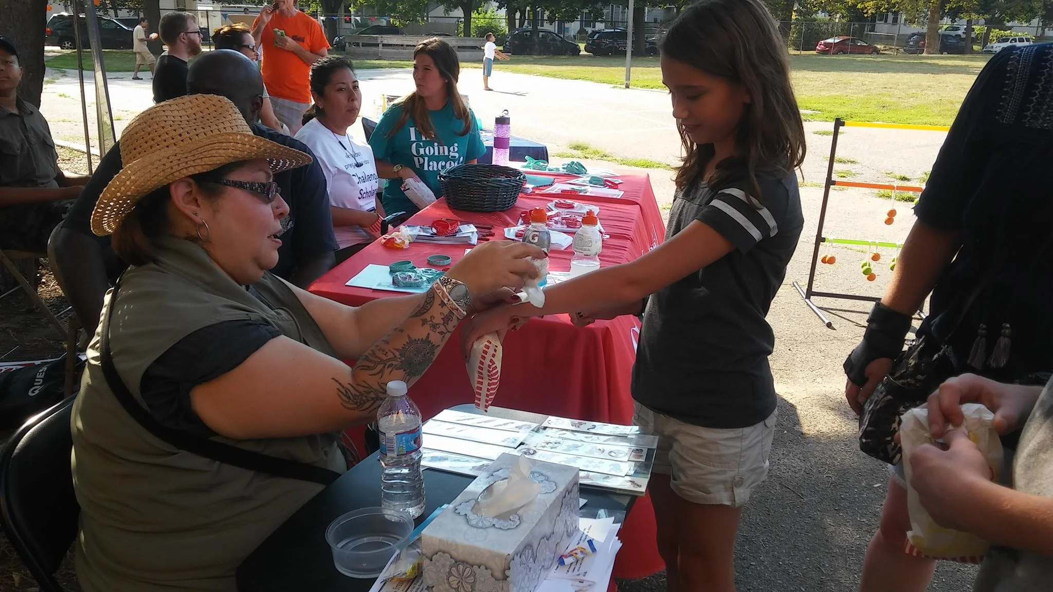 Vendors representing businesses and organizations at National Night Out 2017 providing games/activities and more!