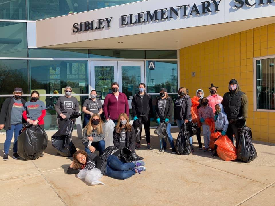 Volunteer Team from Sibley Elementary School