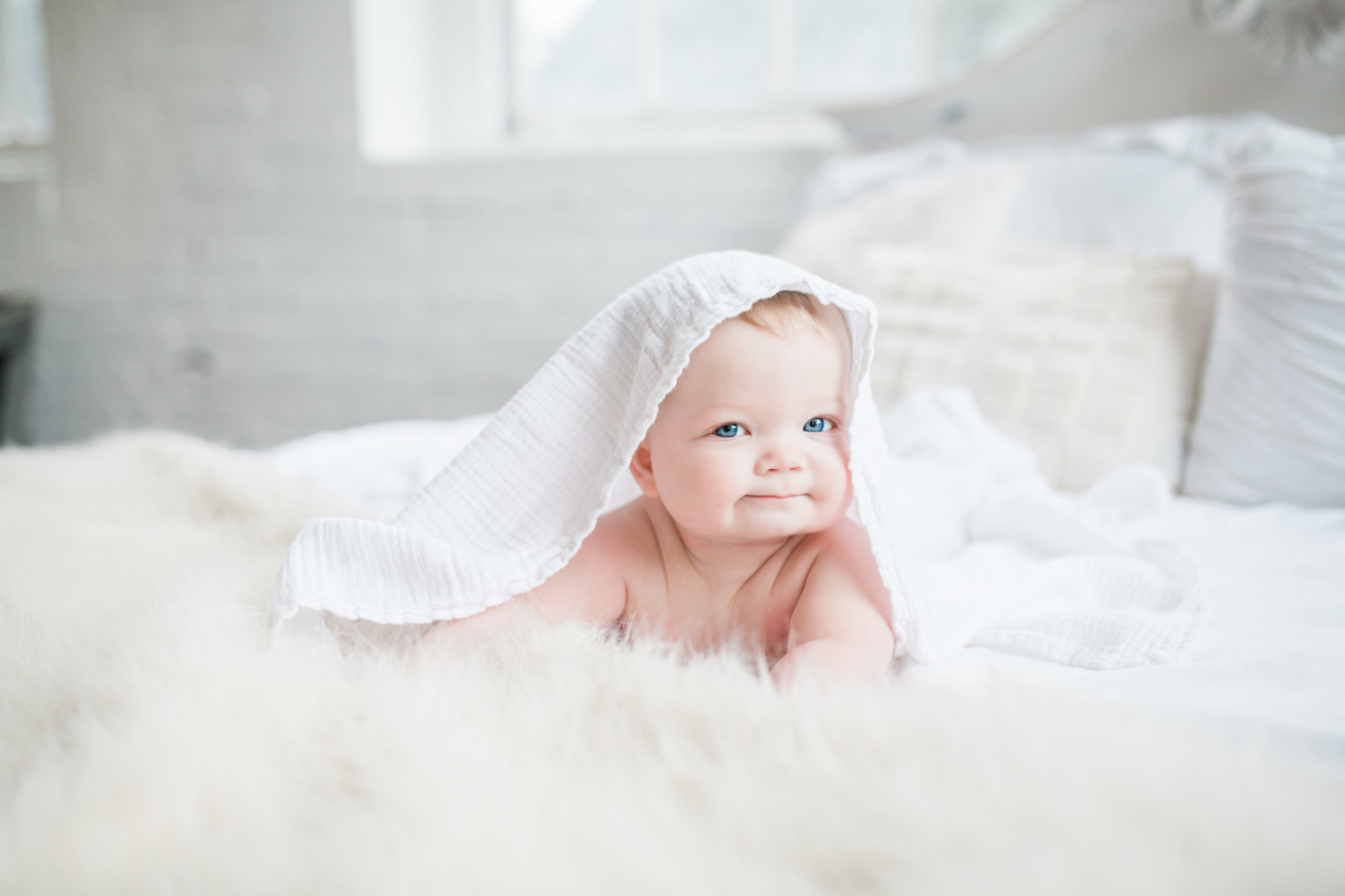 Laurenda Marie Photography Blog | Family Lifestyle Session | 6 Month Baby | Studio Session