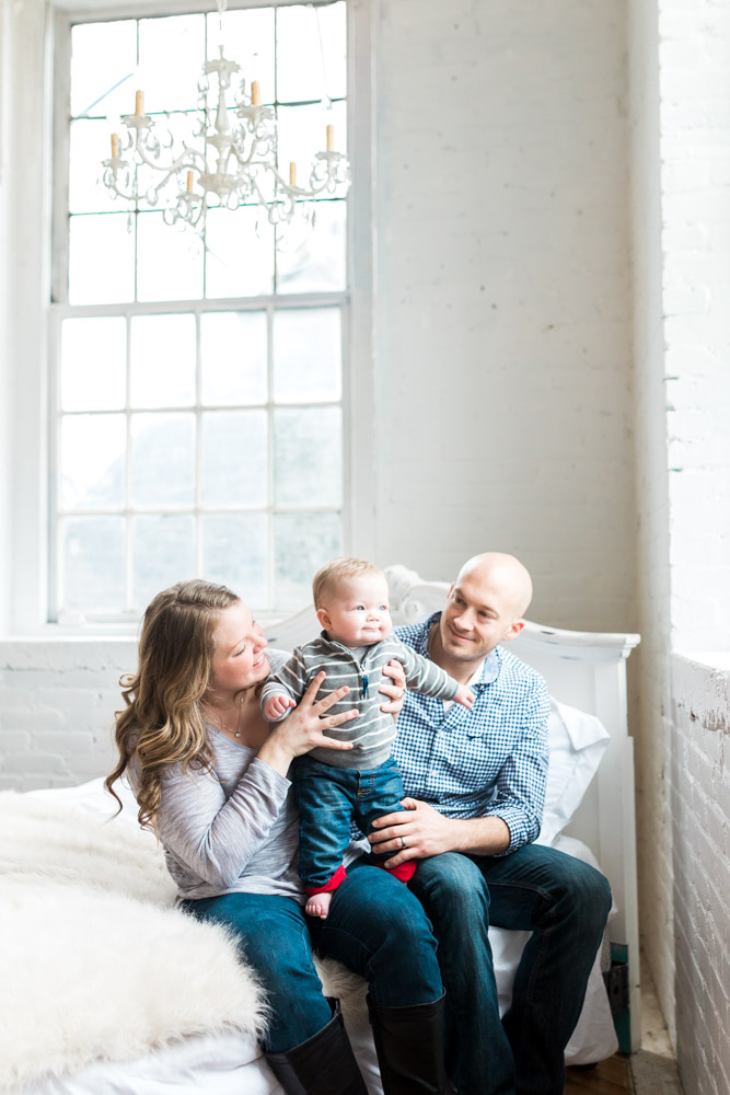 Laurenda Marie Photography Blog | Family Lifestyle Session | 6 Month Baby | Studio Session