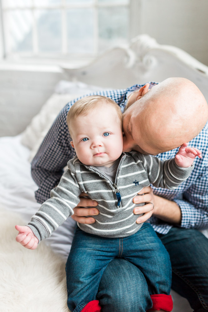 Laurenda Marie Photography Blog | Family Lifestyle Session | 6 Month Baby | Studio Session