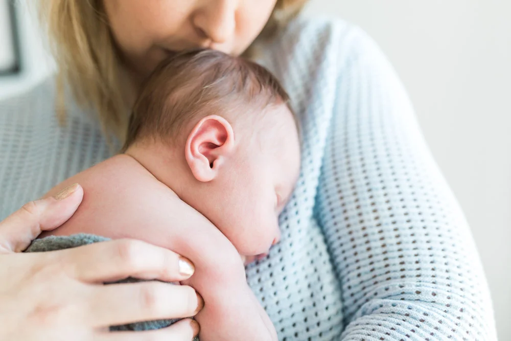 Baby Leland | In-Home Newborn Lifestyle | Laurenda Marie Photography | Rockford, Michigan