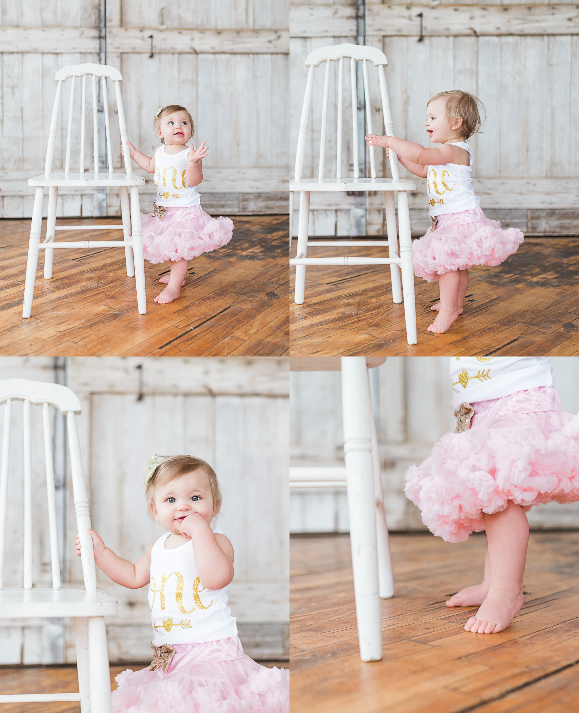 one year cake smash session | baby girl | first birthday | natural light studio