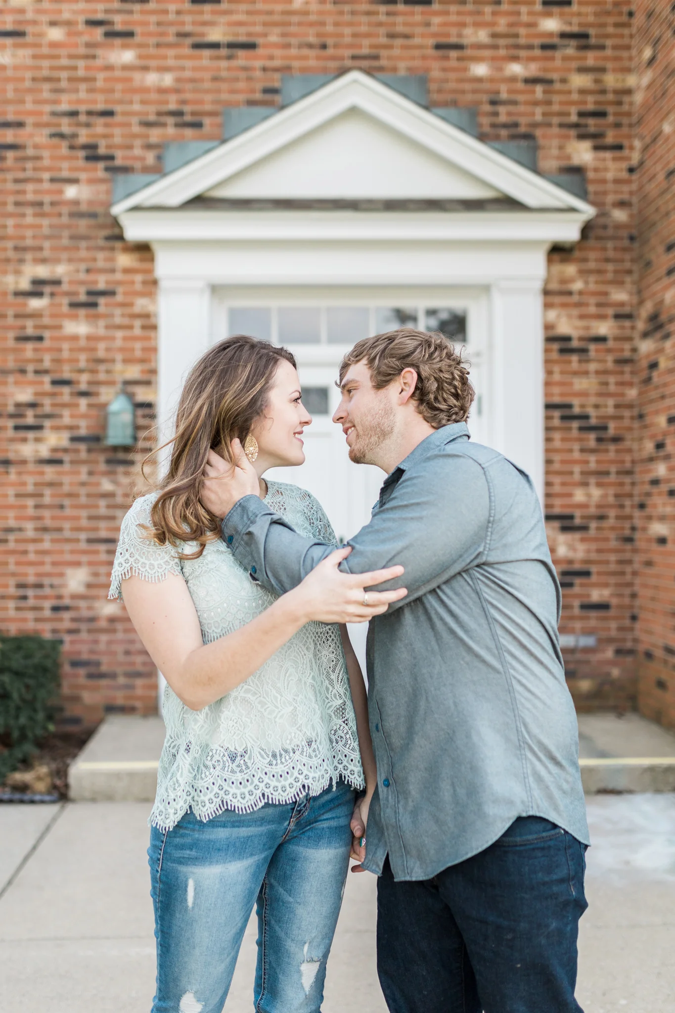 Grand Rapids Michigan Greenhouse Engagement Session
