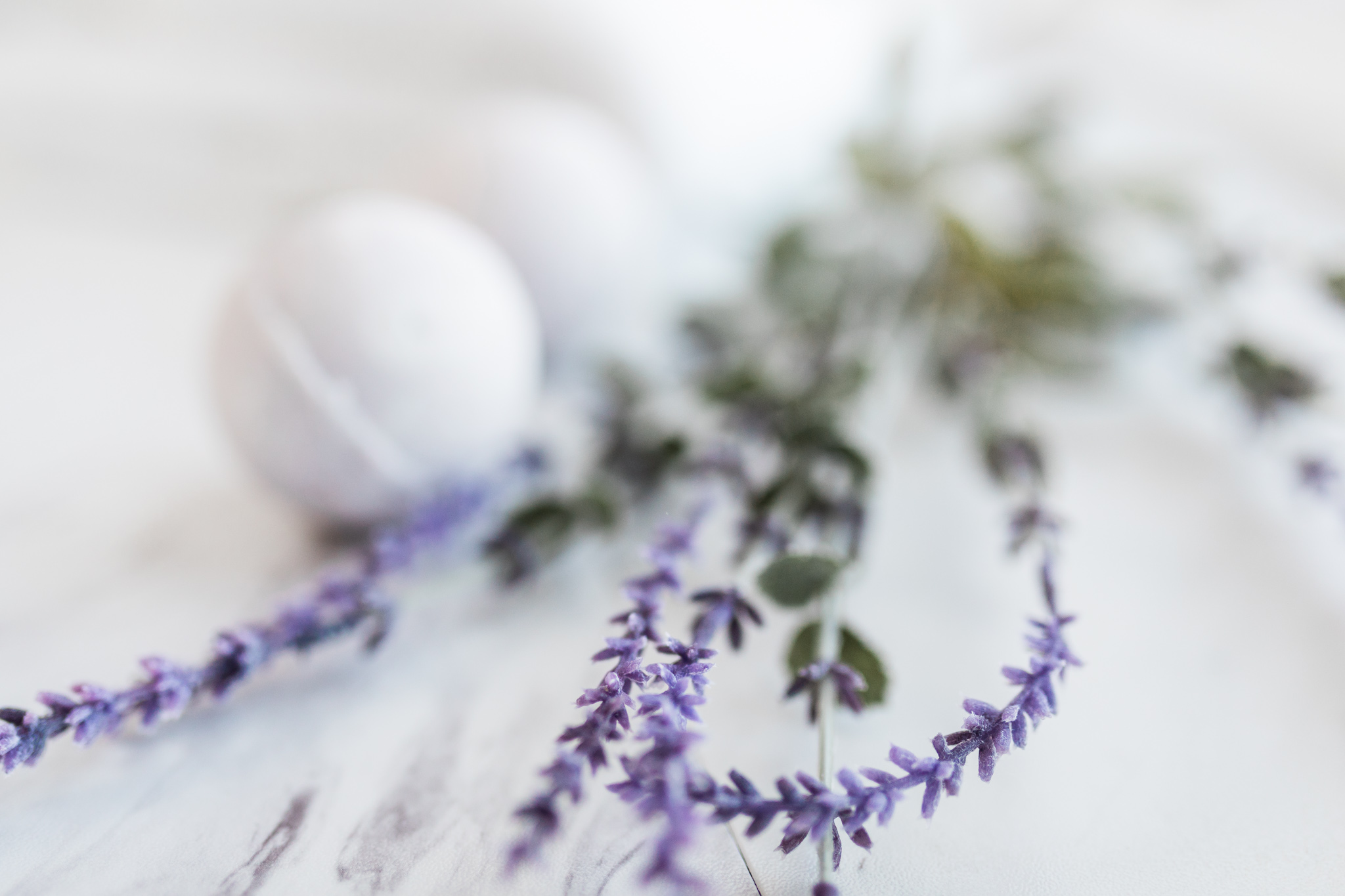 DIY Lavender Bath Bombs