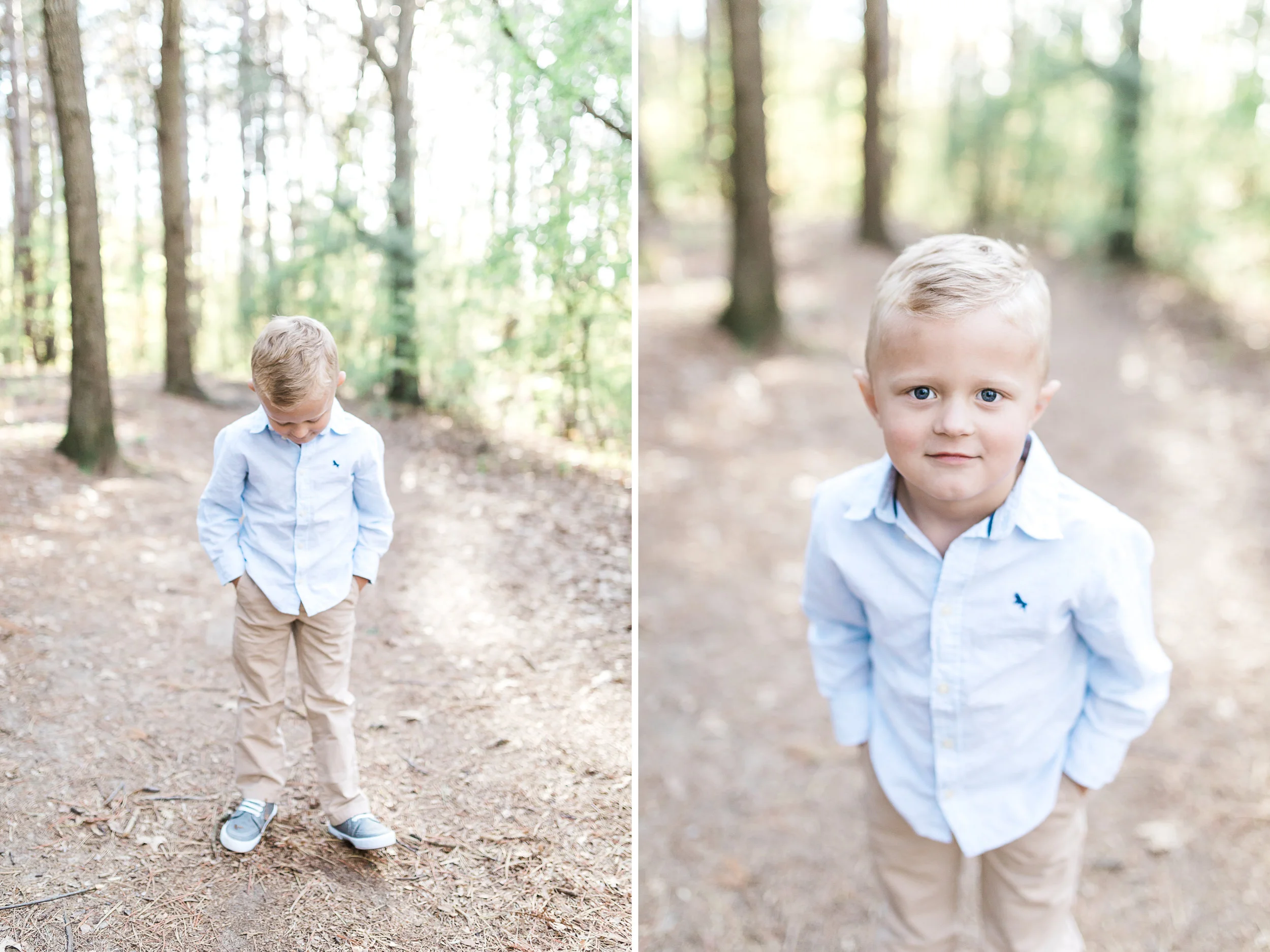 Outdoor Spring family session of 3 | Laurenda Marie Photography | Light and airy | What to wear for photos