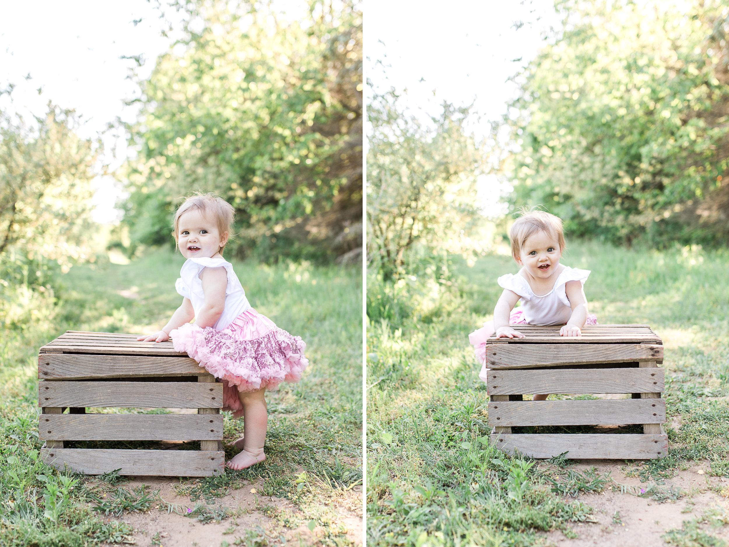 First Birthday Photos | Baby girl | Pink tutu | Cake Smash | Family Photos | Flower crown | What to Wear | Intersex Variation