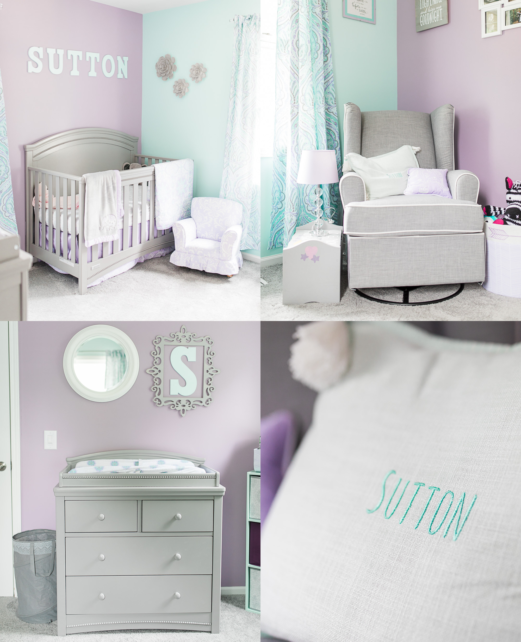 In Home Newborn Lifestyle Session for Baby Girl | Laurenda Marie Photography