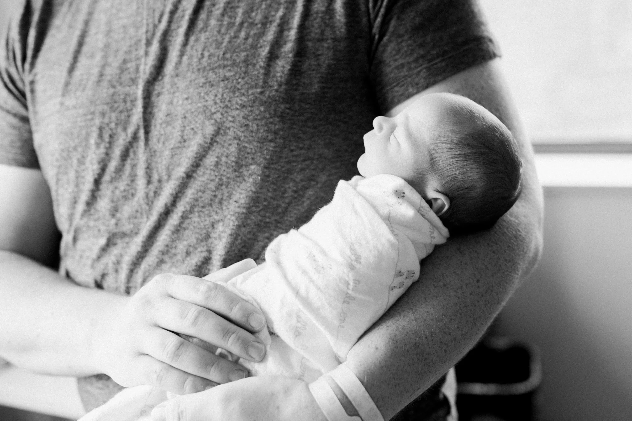 Newborn twins Fresh 48 Session in Hospital | Laurenda Marie Photography | Grand Rapids Michigan