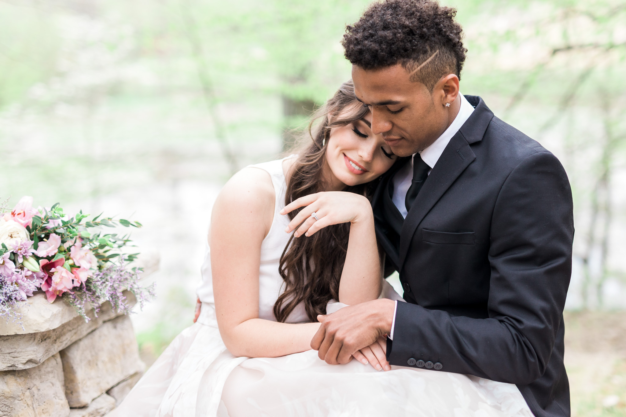 Styled Wedding Shoot at Gable Hill Barn | Elegant Chic Wedding | Laurenda Marie Photography | West Michigan Wedding Photographer |
