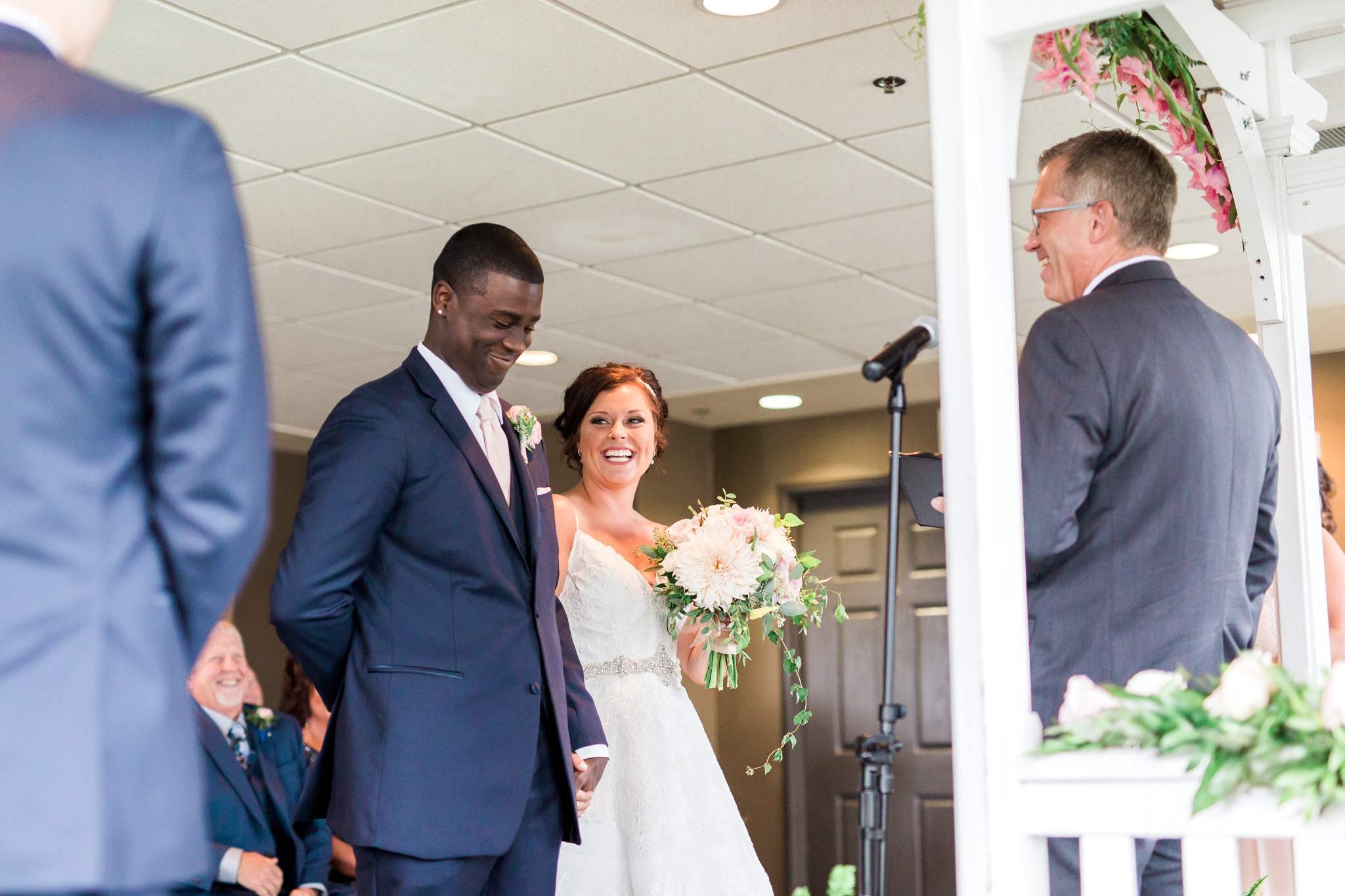 Nautical Dockside Michigan Wedding | West Michigan Wedding Photographer | Laurenda Marie Photography 