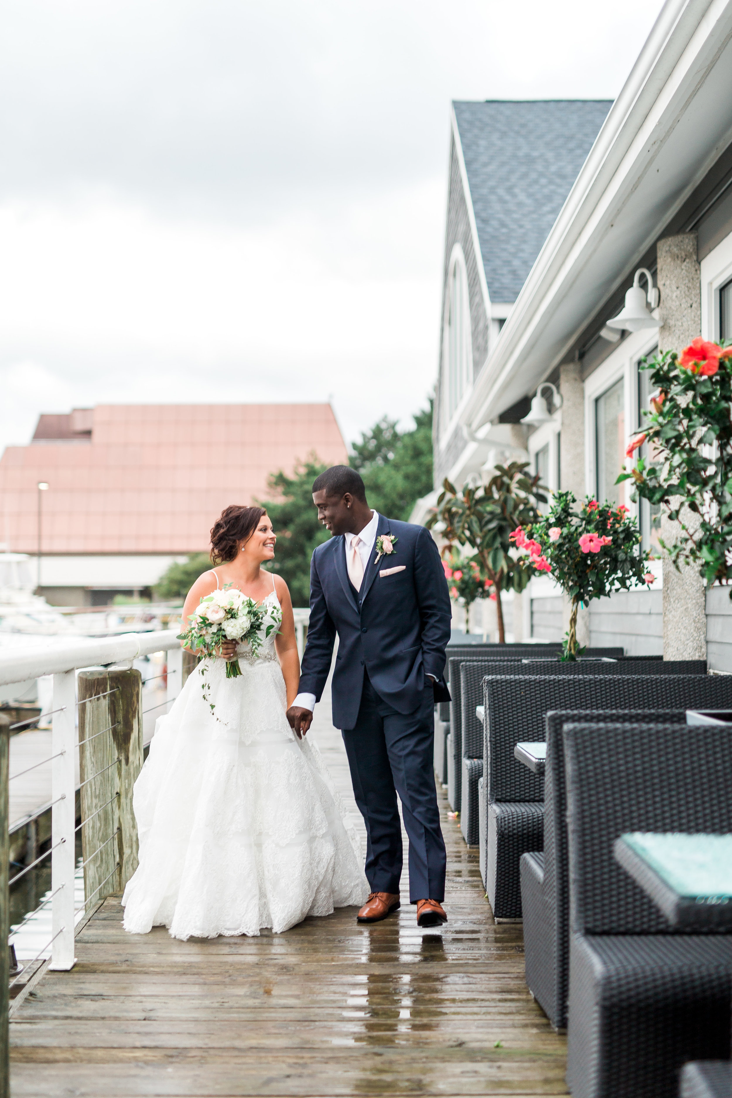 Nautical Dockside Michigan Wedding | West Michigan Wedding Photographer | Laurenda Marie Photography