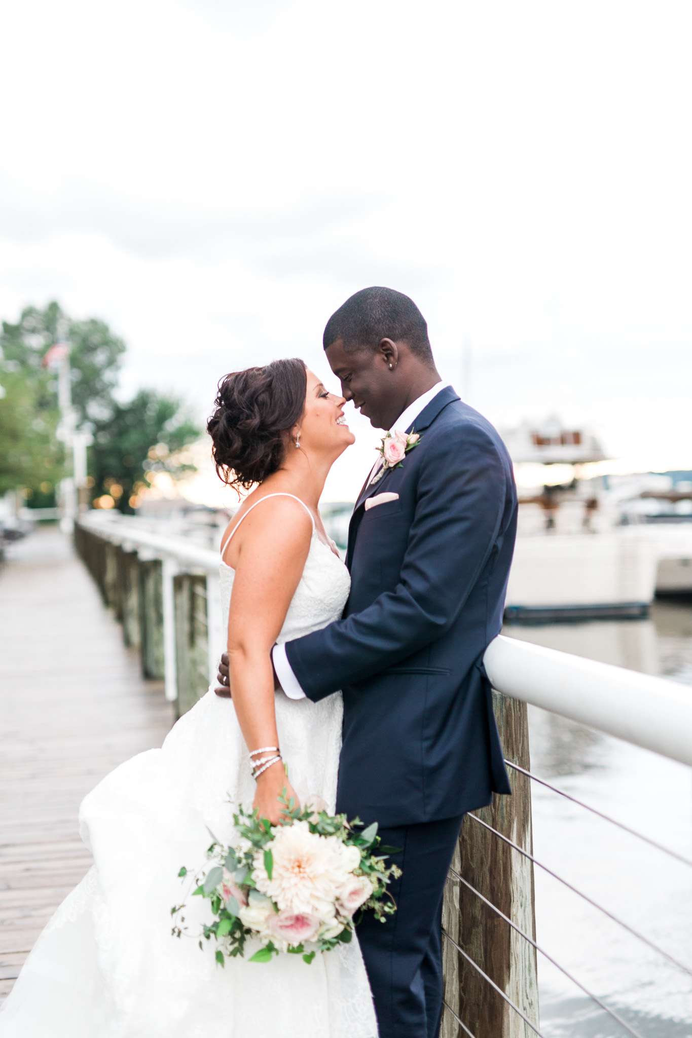 Nautical Dockside Michigan Wedding | West Michigan Wedding Photographer | Laurenda Marie Photography