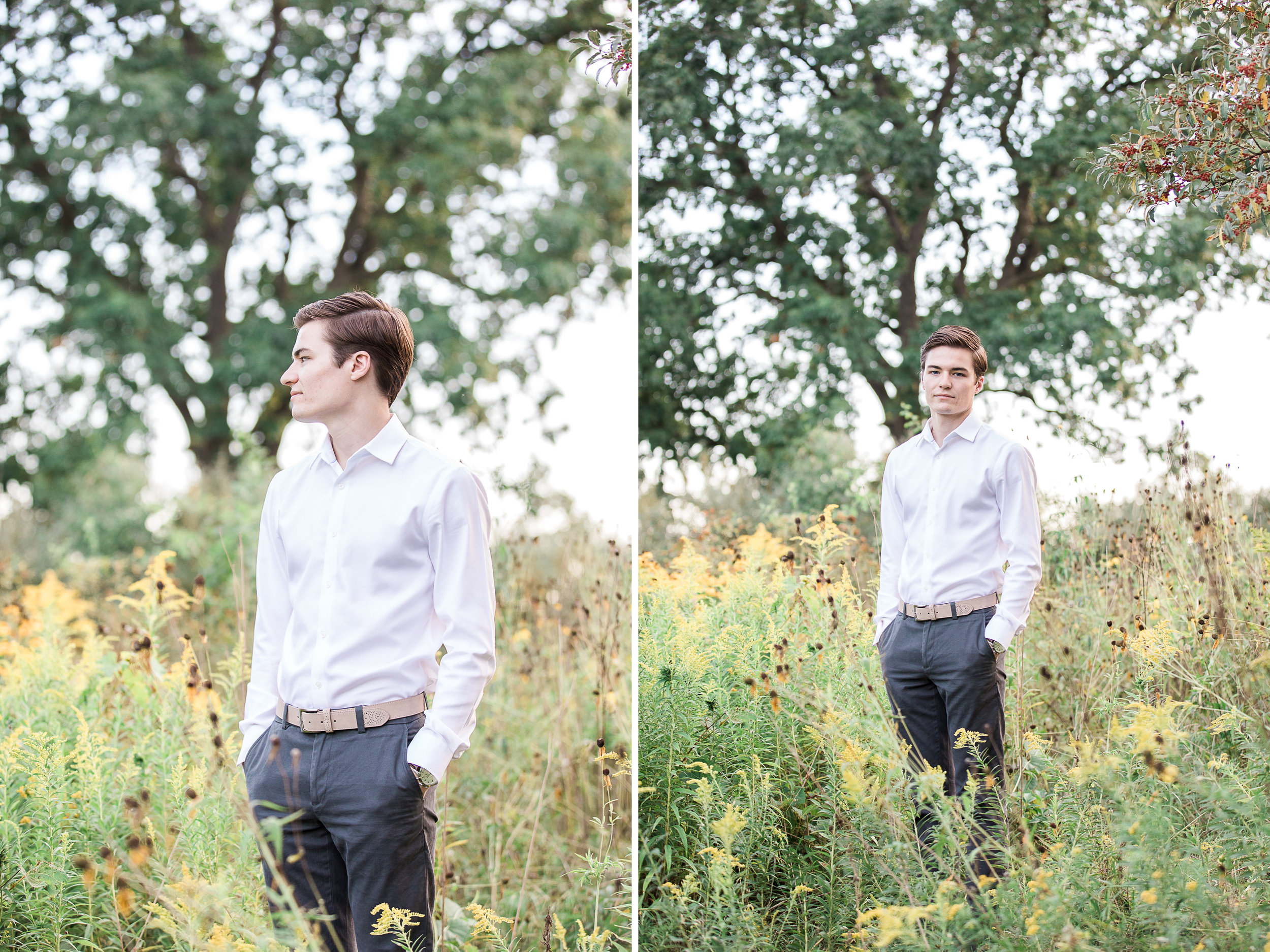 Romantic summer engagement session | Laurenda Marie Photography | West Michigan Wedding and Engagement Photographer