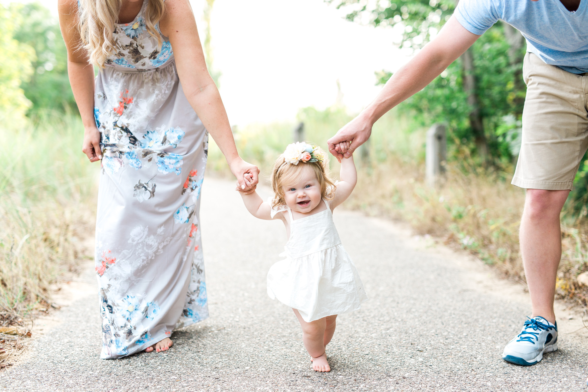 First Birthday Session on the beach | Laurenda Marie Photography | Michigan Family Photographer