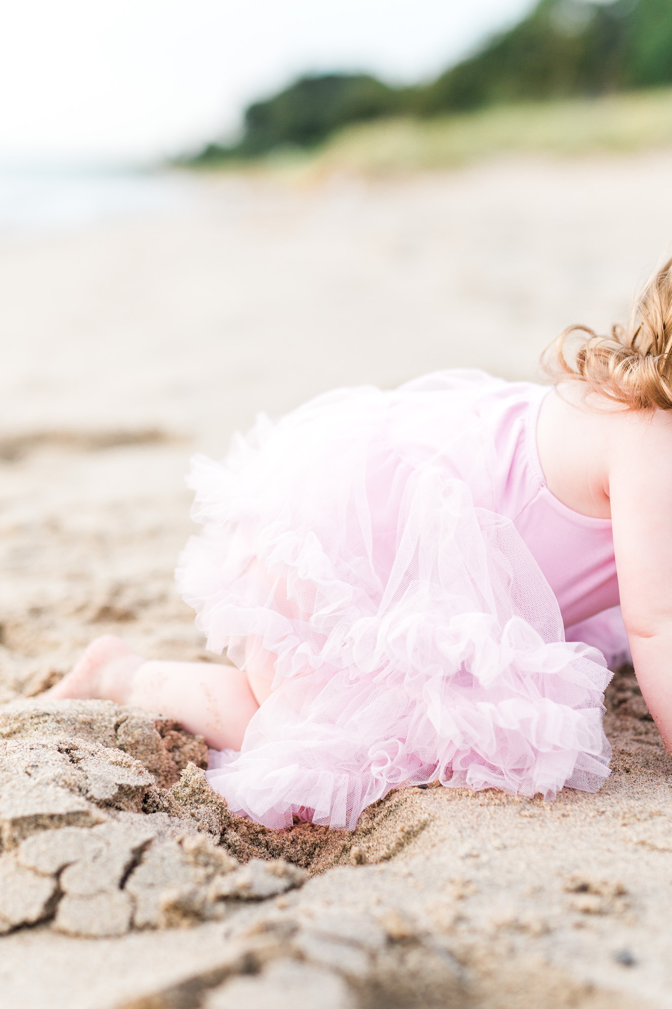 First Birthday Session on the beach | Laurenda Marie Photography | Michigan Family Photographer