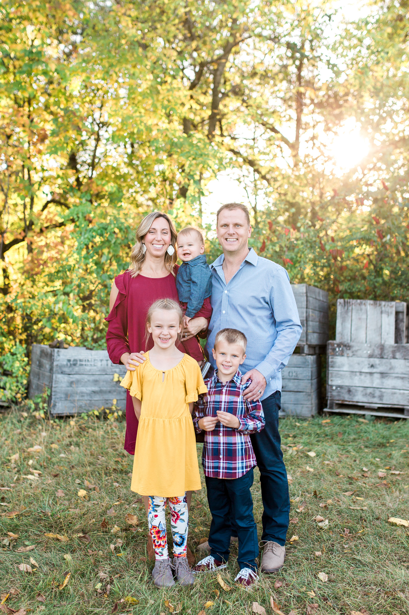 Fall Family Photos | Apple Orchard | Grand Rapids, Michigan