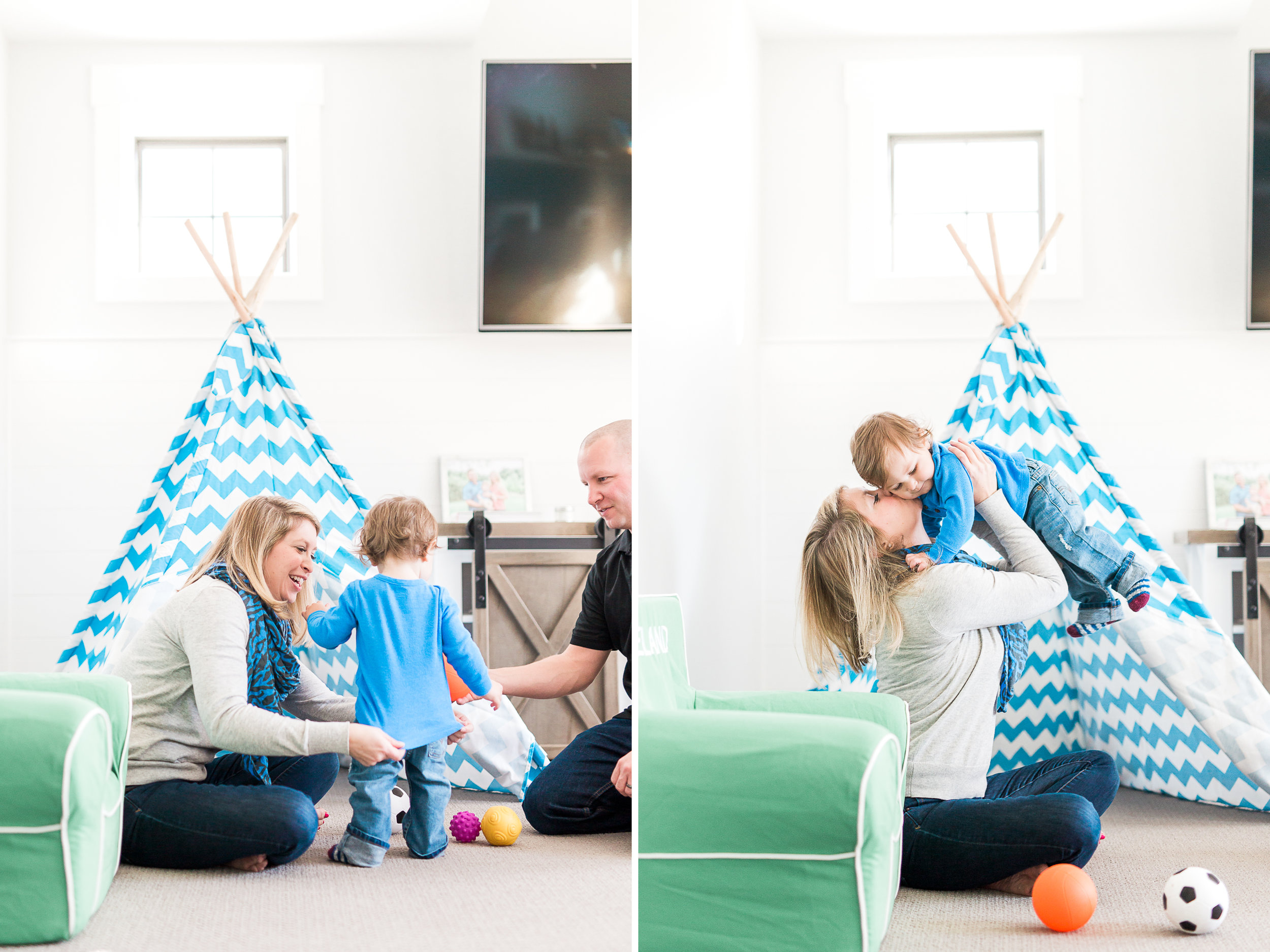 Leland's One Year in-home lifestyle session | first birthday | lifestyle photography | Laurenda Marie Photography | Grand Rapids, Michigan
