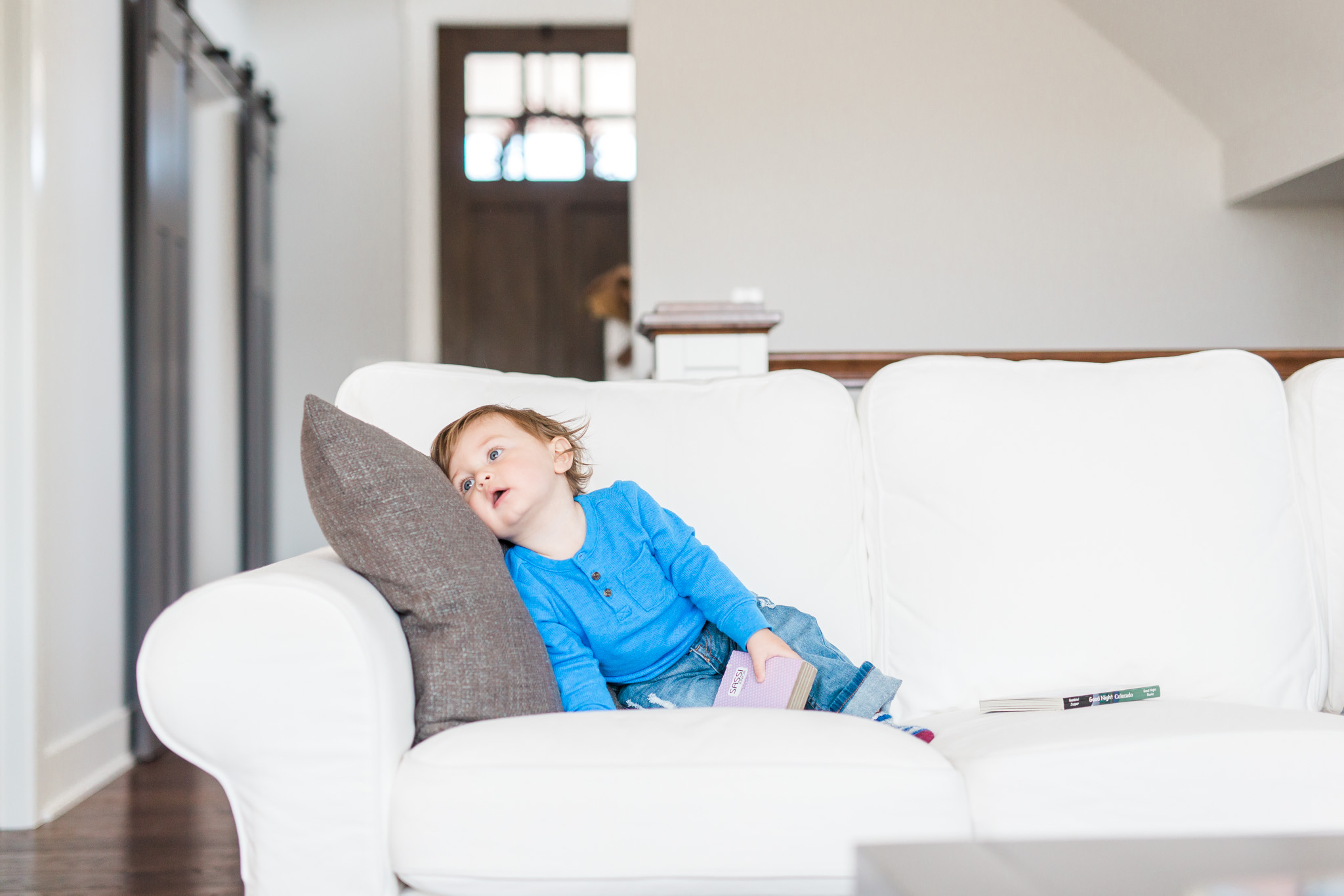 Leland's One Year in-home lifestyle session | first birthday | lifestyle photography | Laurenda Marie Photography | Grand Rapids, Michigan
