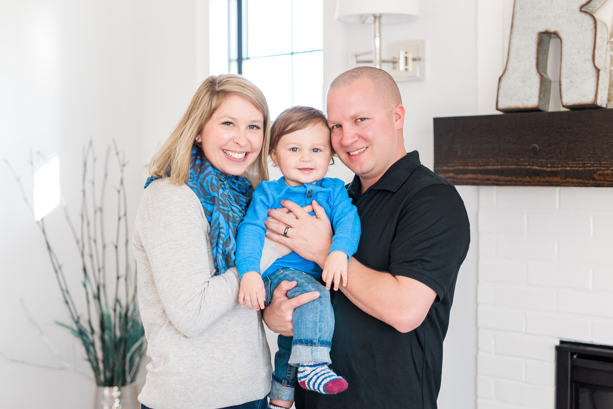 Leland's One Year in-home lifestyle session | first birthday | lifestyle photography | Laurenda Marie Photography | Grand Rapids, Michigan