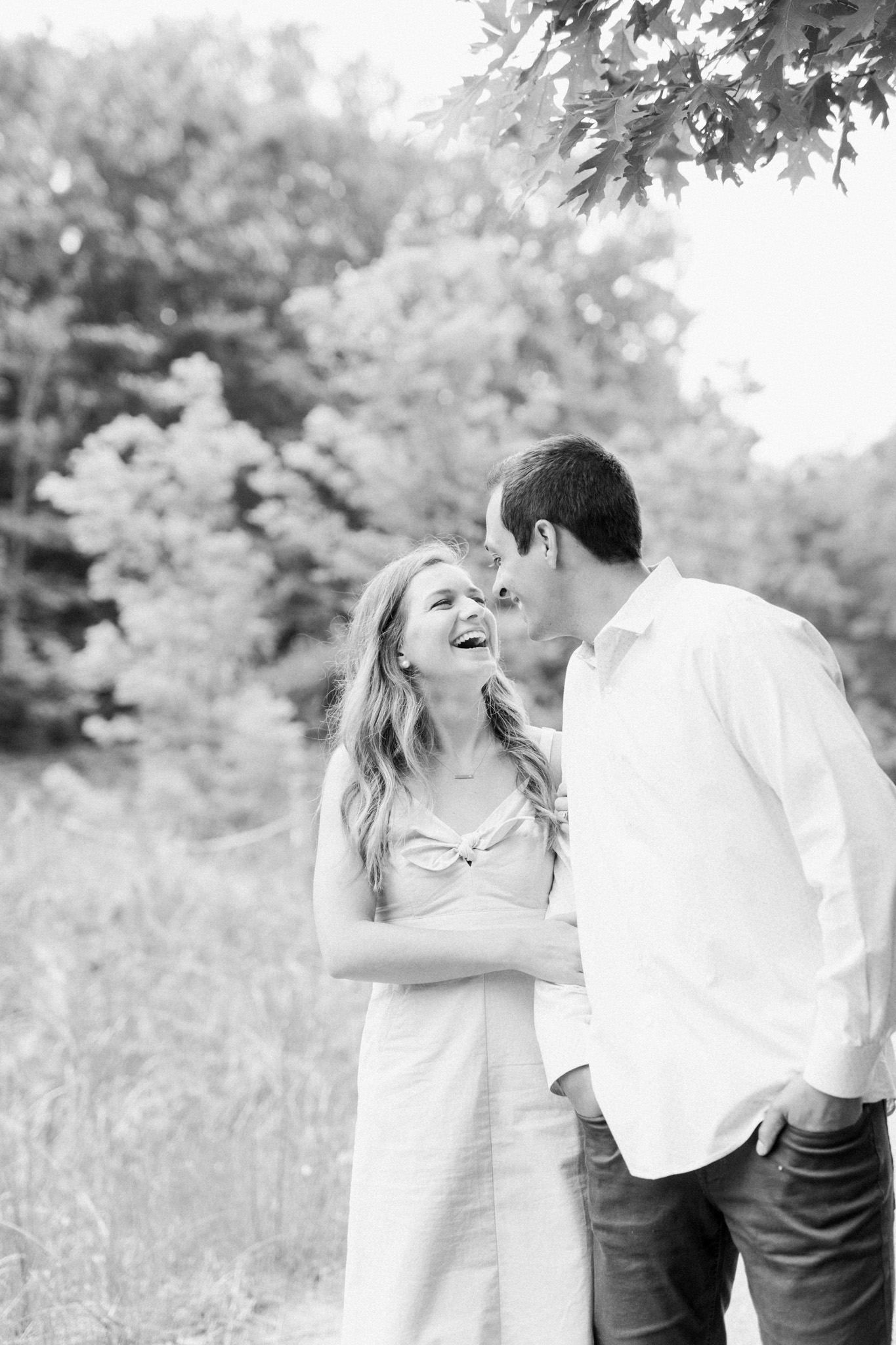 Dreamy Lake Michigan Beach Session | West Michigan Engagement | Cloudy Beach Session | Laurenda Marie Photography | West Michigan Wedding Photographer