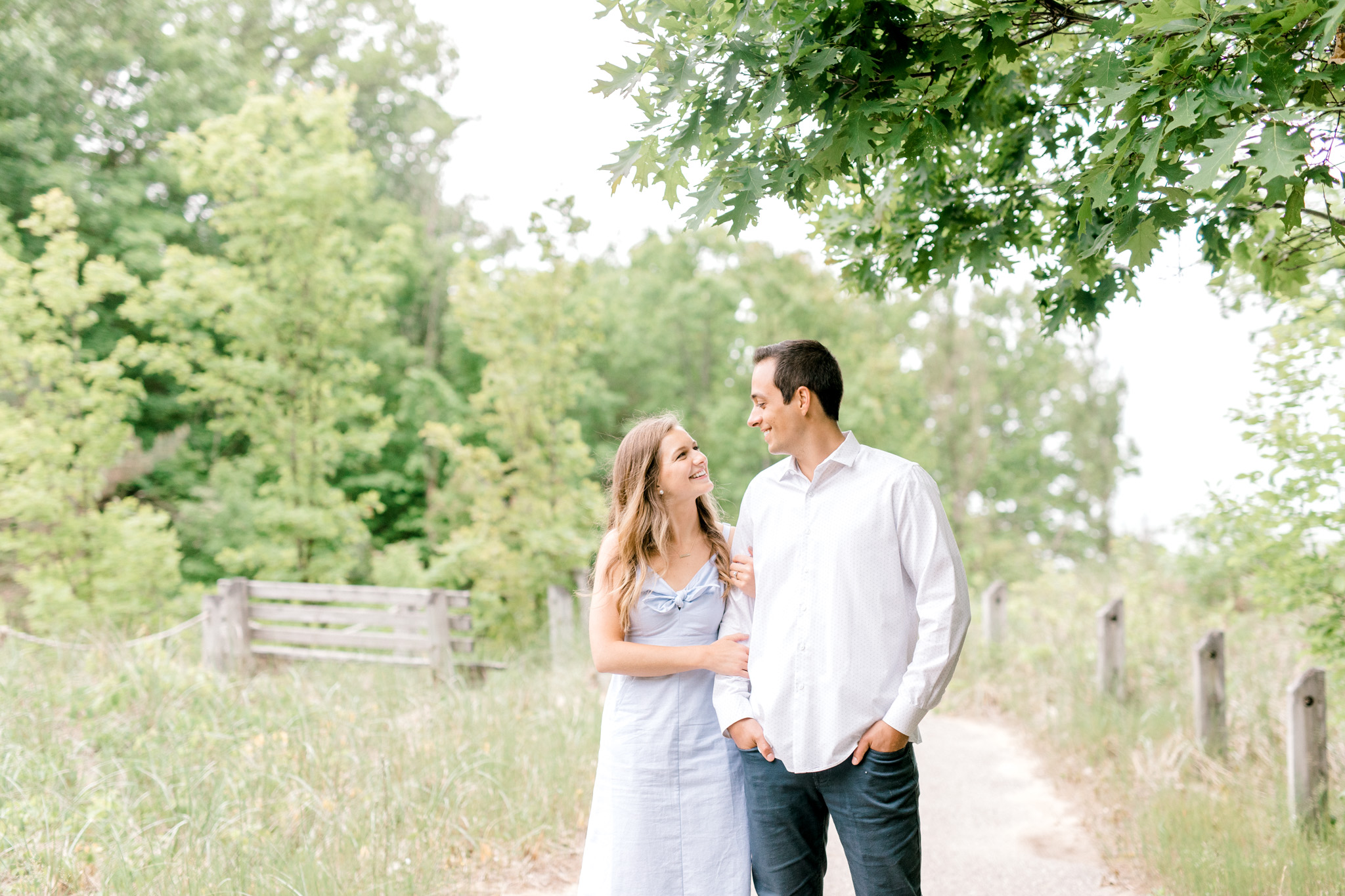 Dreamy Lake Michigan Beach Session | West Michigan Engagement | Cloudy Beach Session | Laurenda Marie Photography | West Michigan Wedding Photographer