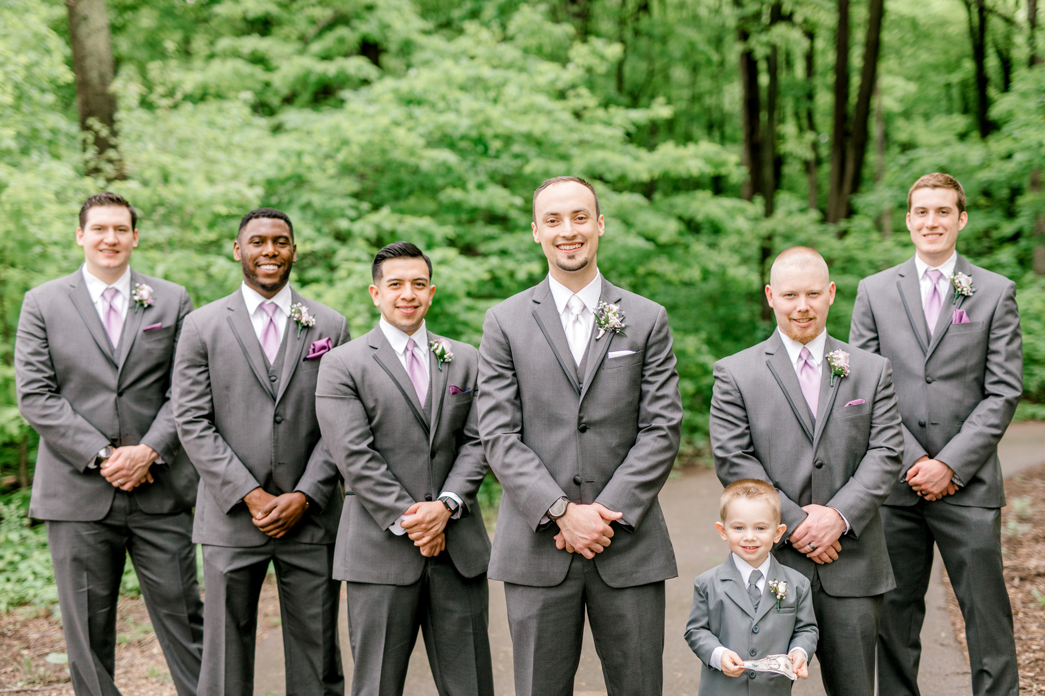 Beautiful Lavender Spring Wedding | Modern Bride | Laurenda Marie Photography | Michigan Weddings