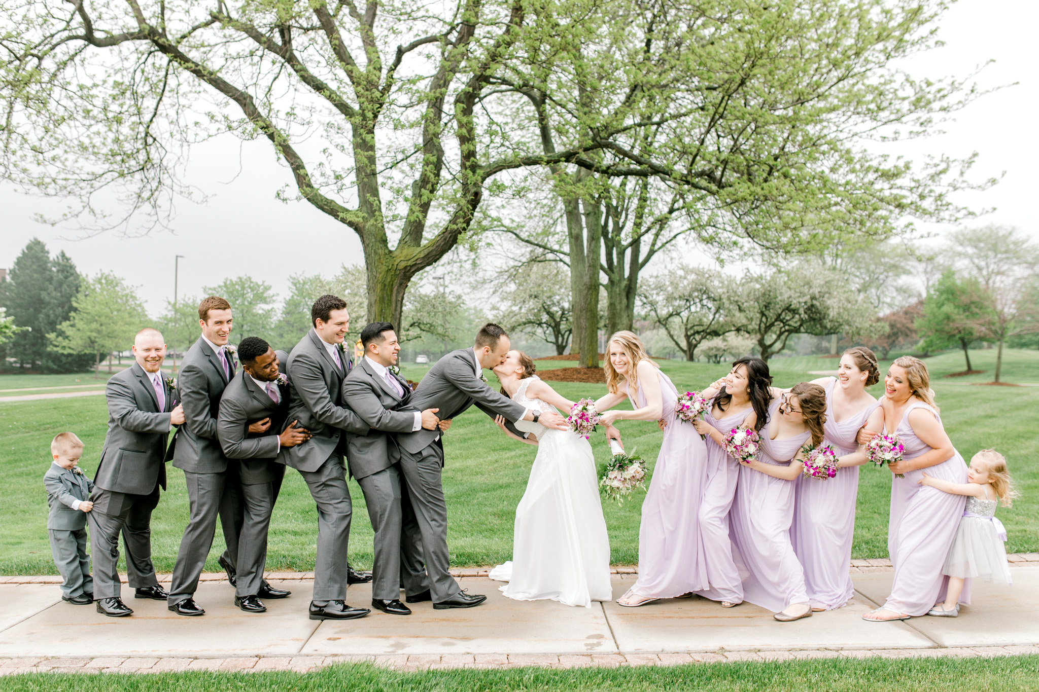 Beautiful Lavender Spring Wedding | Modern Bride | Laurenda Marie Photography | Michigan Weddings