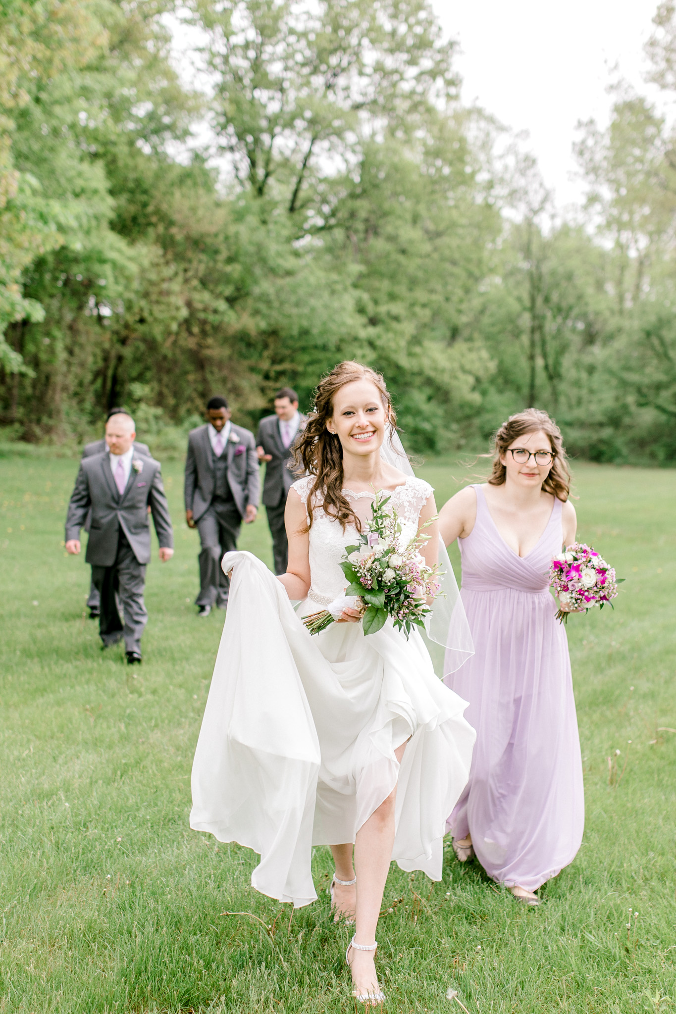 Beautiful Lavender Spring Wedding | Modern Bride | Laurenda Marie Photography | Michigan Weddings