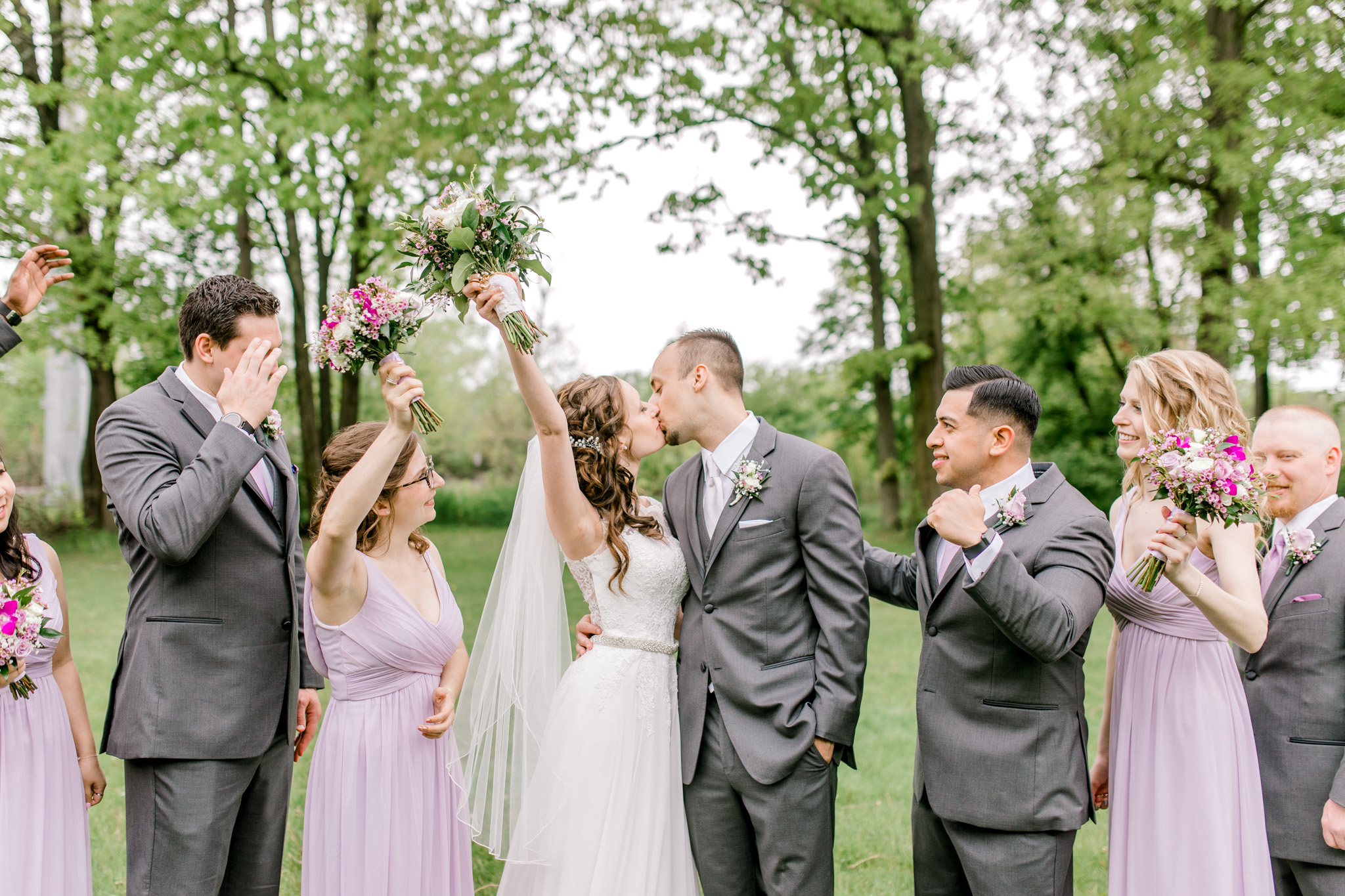 Beautiful Lavender Spring Wedding | Modern Bride | Laurenda Marie Photography | Michigan Weddings