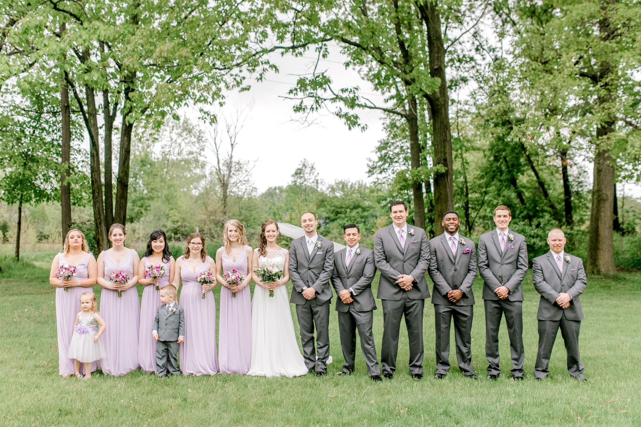 Beautiful Lavender Spring Wedding | Modern Bride | Laurenda Marie Photography | Michigan Weddings